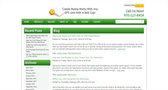 Desktop Screenshot of blog.caddiebuddy.com